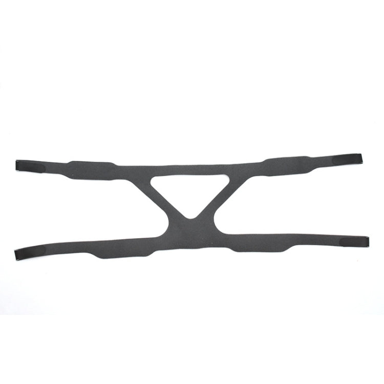 Universal Ventilator Face Elastic Headband Ventilator Mask Fixed Integrated Strap — Gray
