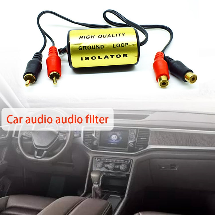 Eliminates Audio-Sounding Noise Lifting Sound Car Audio Filters, RCA Audio Filter