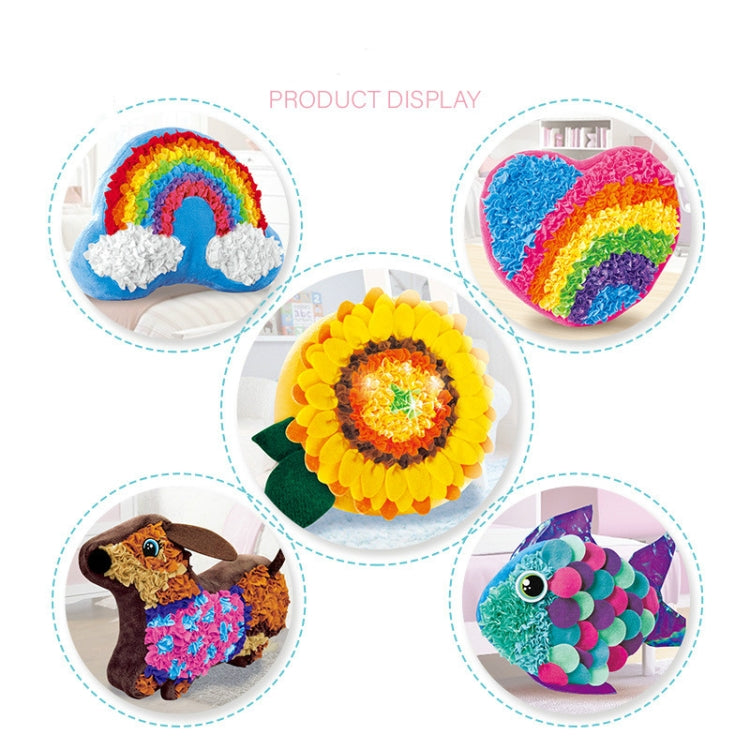 DIY Plush Pillow Toy Three-Dimensional Handmade Doll Material Package — Fairy Fish