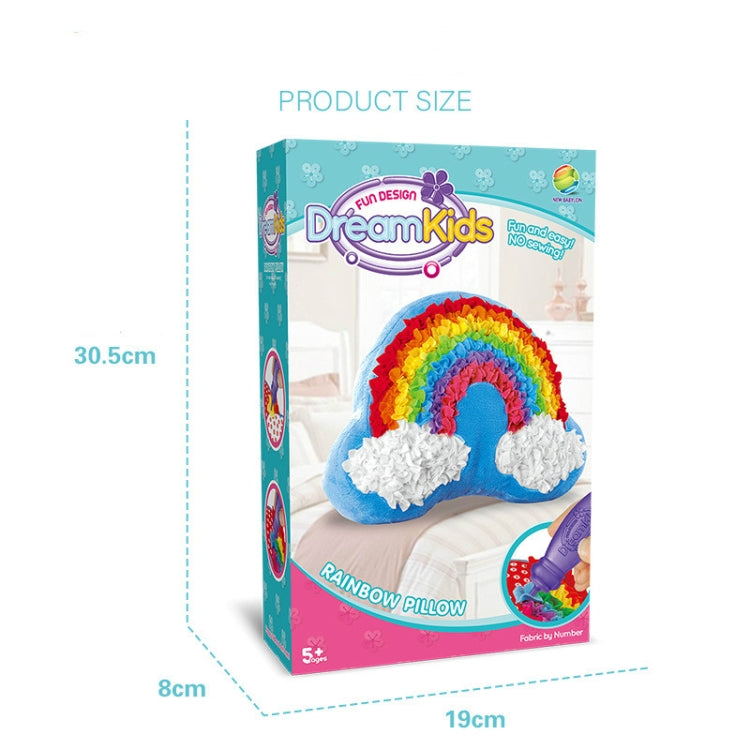 DIY Plush Pillow Toy Three-Dimensional Handmade Doll Material Package — Sunflower