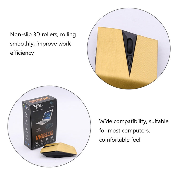 M-189 2.4GHz 6 Keys 2.4G Wireless Cool Game Mouse