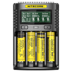 NITECORE Smart LCD Display Automatically Activates Repair USB 4-Slot Charger