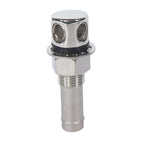 Straight 316 Stainless Steel Boat Cabin Oiling Fueling Oil Port Vent Accessories, Fuel Breather Vent