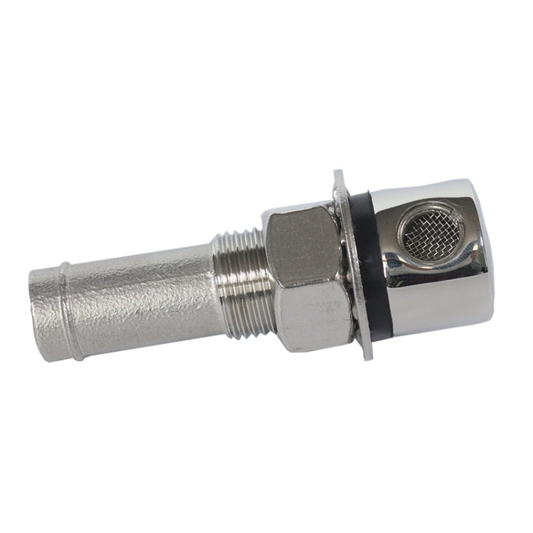 Straight 316 Stainless Steel Boat Cabin Oiling Fueling Oil Port Vent Accessories, Fuel Breather Vent