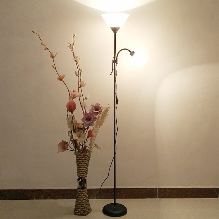 Double Head LED Eye Protection Mother and Son Floor Lamp Living Room Bedroom Bedside Vertical Table Lamp CN Plug — view 14