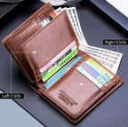 BUFF CAPTAIN 027 Men Short Anti-Theft Wallet Leather Multi-Card Thicken Wallet — view 7