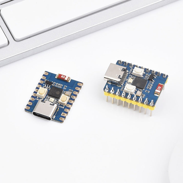 Waveshare 2.4GHz ESP32-C3 Mini Development Board, Based ESP32-C3FN4 Single-core Processor