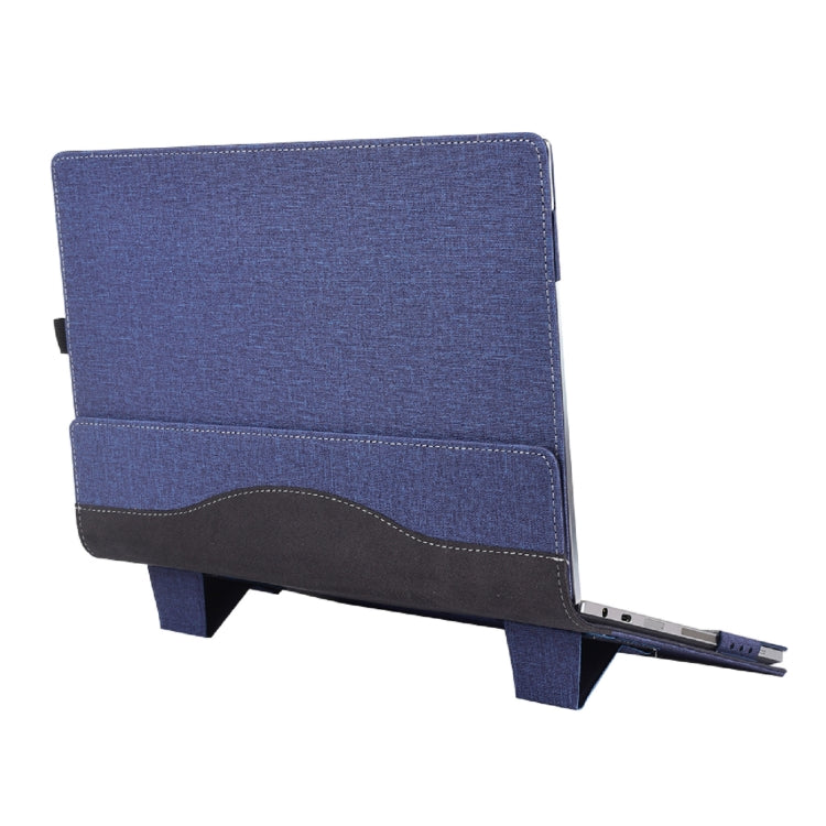 13.3 Inch Leather Laptop Anti-Fall Protective Case With Stand, For Samsung Galaxy Book 2 Pro ...