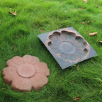 2 PCS Ting Step Stone Mould DIY Cement Paving And Floor Tile Mould — view 3