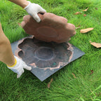 2 PCS Ting Step Stone Mould DIY Cement Paving And Floor Tile Mould — view 4