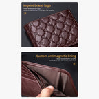 BUFF CAPTAIN 0204 Men Leather Horizontal And Vertical Wallet First-Layer Cowhide Anti-Theft Brush Card Clamp — view 12
