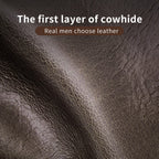 BUFF CAPTAIN 037 First-Layer Cowhide Men Leather Wallet Multi-Function Driver License Coin Purse — view 6
