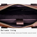 BUFF CAPTAIN 044 14 Inch Portable Computer Briefcase Men Leather Shoulder Messenger Bag — view 5