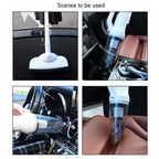 Car Home High Suction Handheld Mute Wireless Vacuum Cleaner, 3 Section 11.1V + Drag