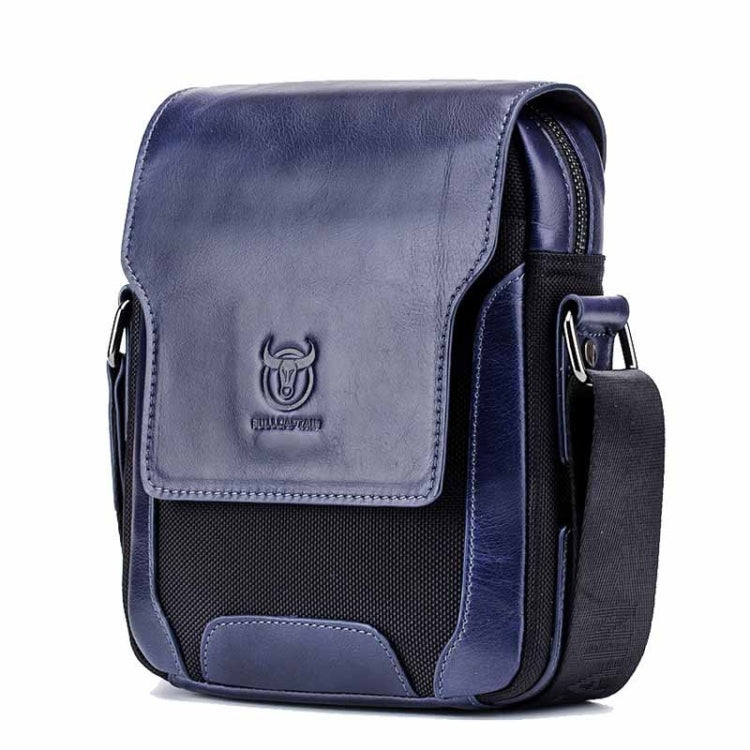 BUFF CAPTAIN 999 Men Leather Diagonal Bag First-Layer Cowhide Multi-Function Shoulder Bags — Red