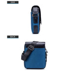 BUFF CAPTAIN 999 Men Leather Diagonal Bag First-Layer Cowhide Multi-Function Shoulder Bags — view 7