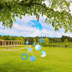 DIY Windbell Epoxy Mold Moon Pendant Wind Bell Hanging Set Mold, Style: