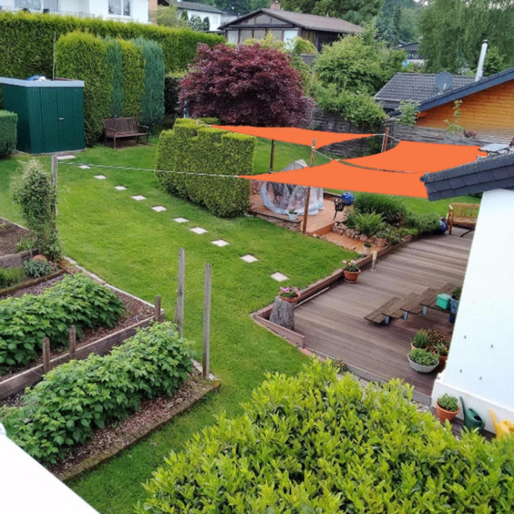 Outdoor Garden Sunshade Sail Waterproof Anti-UV Canopy, Size: 2m x 5m