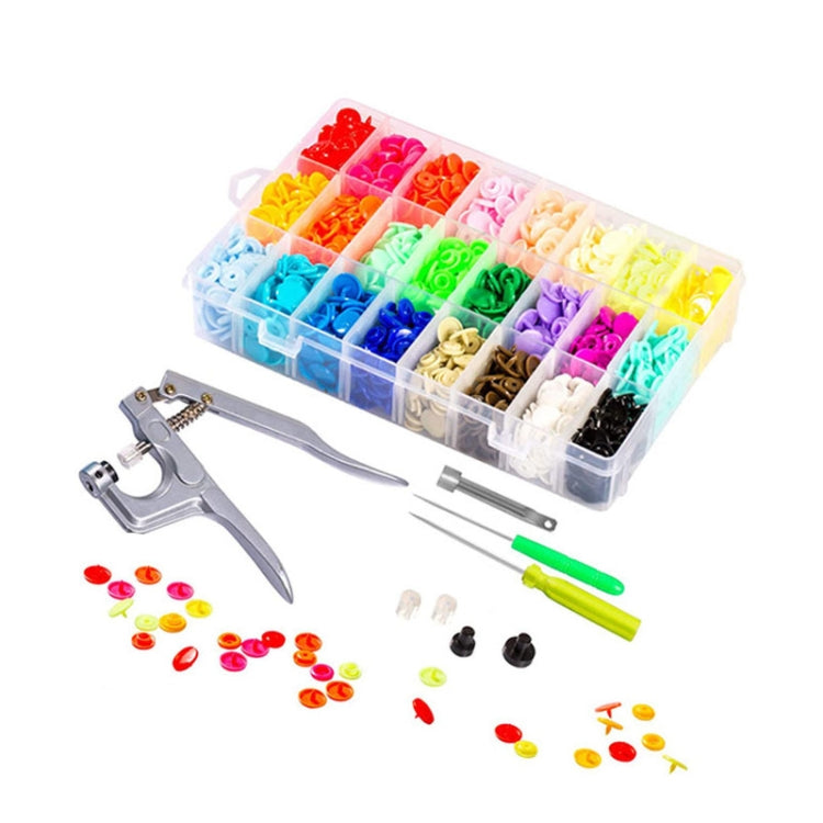 Colorful Plastic Resin Children Clothes Button Hand Pressure Pliers Installation Tool