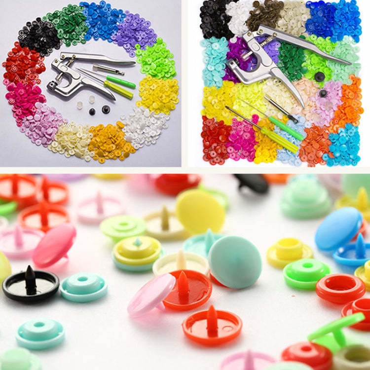 Colorful Plastic Resin Children Clothes Button Hand Pressure Pliers Installation Tool