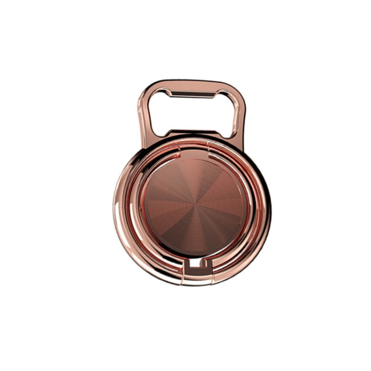 3 PCS Bottle Opener Folding Metal Mobile Phone Bracket Ring Buckle Bracket Car Magnets Live Desktop Bracket