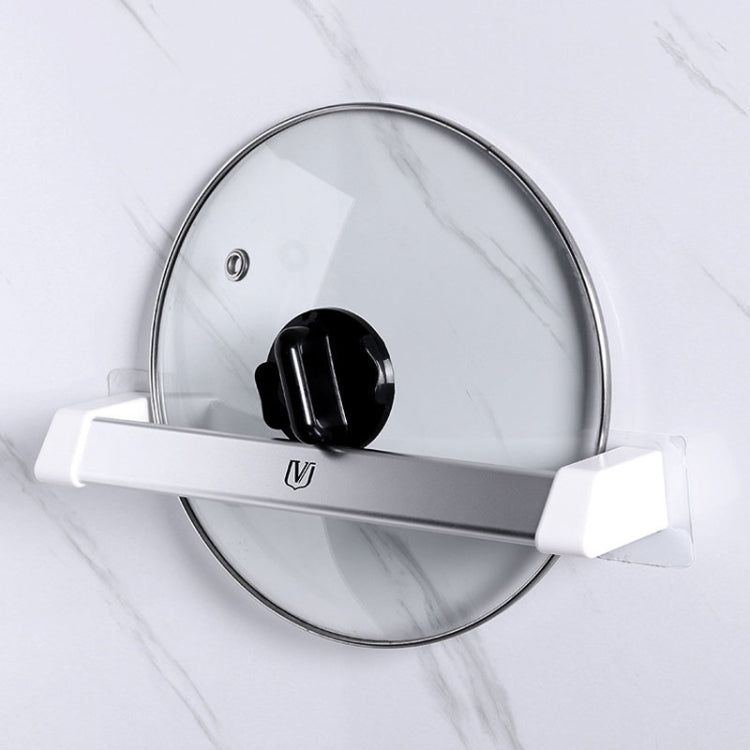 Vilscijon Aluminum Alloy Wall Hanging Shelf Bathroom Toilet Slippers Towel Rack, Colour: Short Silver — view 12