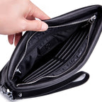 BULL CAPTAIN 446 Large-capacity Soft and Wear-resistant Leather Clutch Bag Business Wallet, Size: — view 5