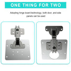 Stainless Steel Hinge Repair Installer, Specification: Single Plate +8 screw — view 5