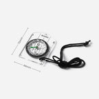 Compass With Map Measuring Ruler Outdoor Multifunctional Compass, 2 in 1 — 2 in 1
