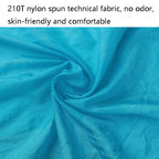 Outdoor Hammock Camping Nylon Single Swing, Random Color Delivery