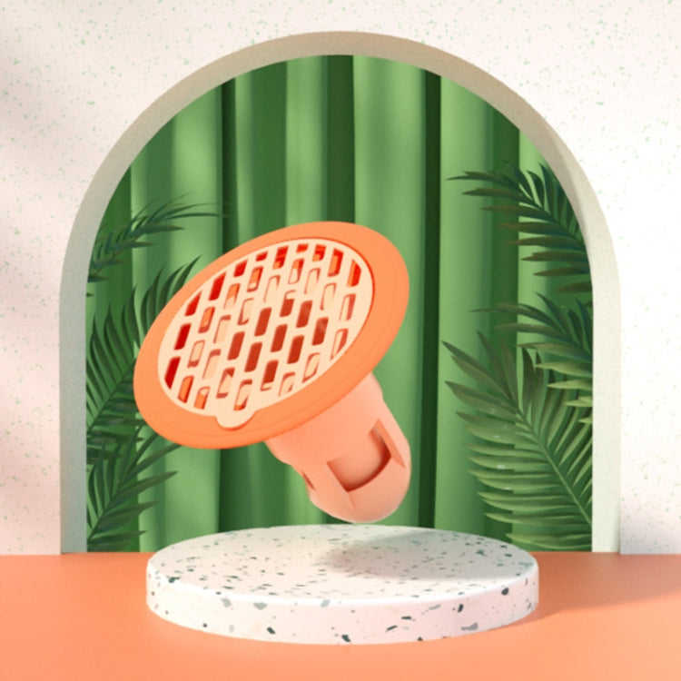 Floor Drain Deodorizer Sewer Deodorant Cover Bathroom Toilet Anti-Cockroach Insect-Proof Cover — Green