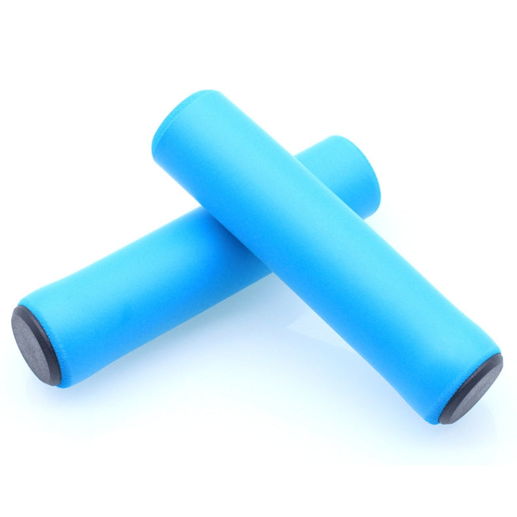 4 Pairs Mountain Folding Bicycle Silicone Foaming Sponge Handle Cover Rubber Shock Absorbing Anti-Slip Handle Set — 408