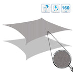 Triangle Outdoor Garden Sunshade Sail Waterproof Anti-UV Canopy, Size: 5m x 5m x 7.1m
