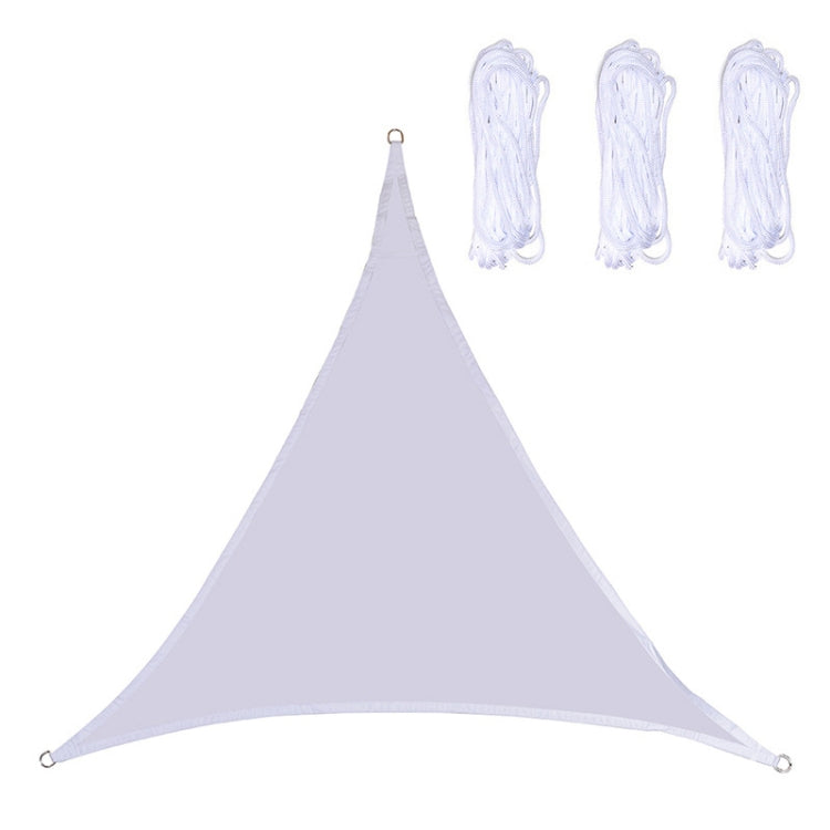 Triangle Outdoor Garden Sunshade Sail Waterproof Anti-UV Canopy, Size: 6m x 6m x 6m