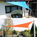 Triangle Outdoor Garden Sunshade Sail Waterproof Anti-UV Canopy, Size: 6m x 6m x 6m