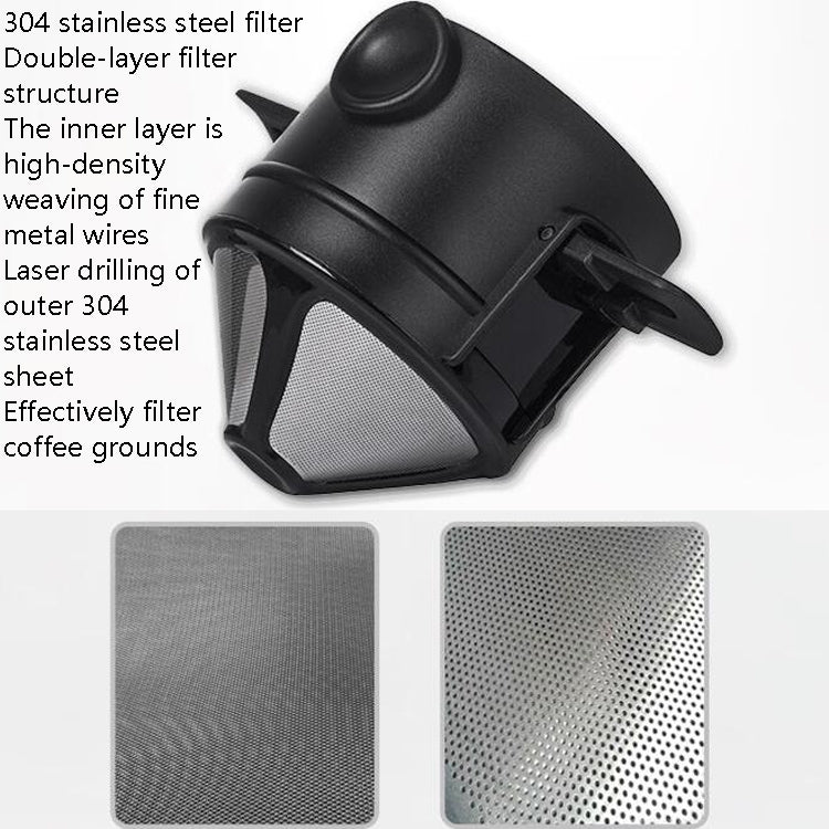 Travel Convenient Foldable Double Filter, Coffee Filter