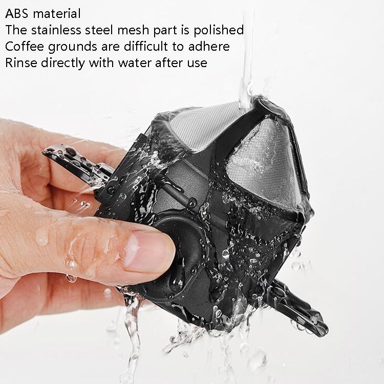Travel Convenient Foldable Double Filter, Coffee Filter