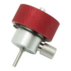 Propane Filling Adapter Green Gas Silicone Oil Propane Filling Connector with Cap