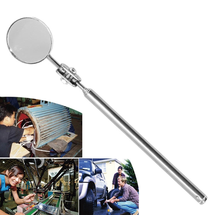 Car Repair Detection Mirror Universal Folding Telescopic Mirror Welding Chassis Inspection Mirror