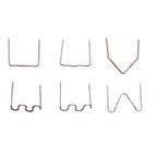 500pcs /Pack Auto Bumper Plastic Repair Welding Machine Hot Melt Plastic Welding Tool Welding Wire Patch, Style: Patch 7 0.6mm