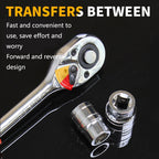 CY-0028 12 PCS/Set Auto Repair Tool Ratchet Quick Socket Wrench Hardware Box Combination — view 7