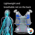 FREE KNIGHT FK0218S 12L Outdoor Cycling Water Bag Vest Hiking Water Supply Backpack With 2L Drinking Bag — view 6
