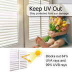 2pcs Office Privacy Glass Film Admiring Removable Large Size Blind Glass Stickers, Specification: 45cm x 1 m — view 5