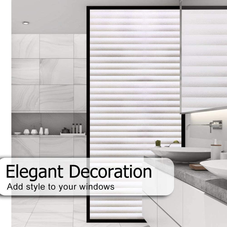2pcs Office Privacy Glass Film Admiring Removable Large Size Blind Glass Stickers, Specification: 45cm x 1 m — view 6
