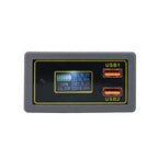 12/24V Battery Lead-Acid Battery Turn 5V USB Fast Charge Display, Car DC Voltage Electricity Table