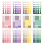 10 Sets YZCSBQ Multifunctional Color Label Sticker Index Sticky Note — view 10