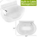 JG02 ABS Desktop / Wall Bracket Holder For Google Nest Audio
