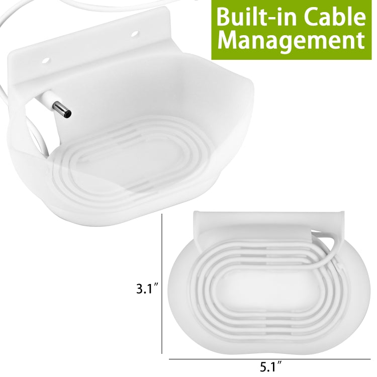 JG02 ABS Desktop / Wall Bracket Holder For Google Nest Audio