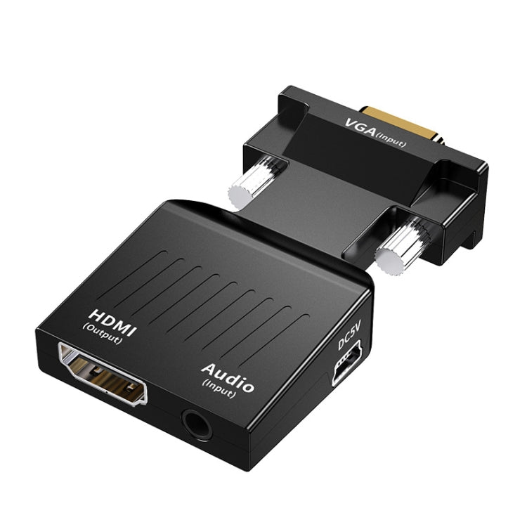 HW-2217 VGA to HDMI Converter With Audio Computer Host to HD Converter