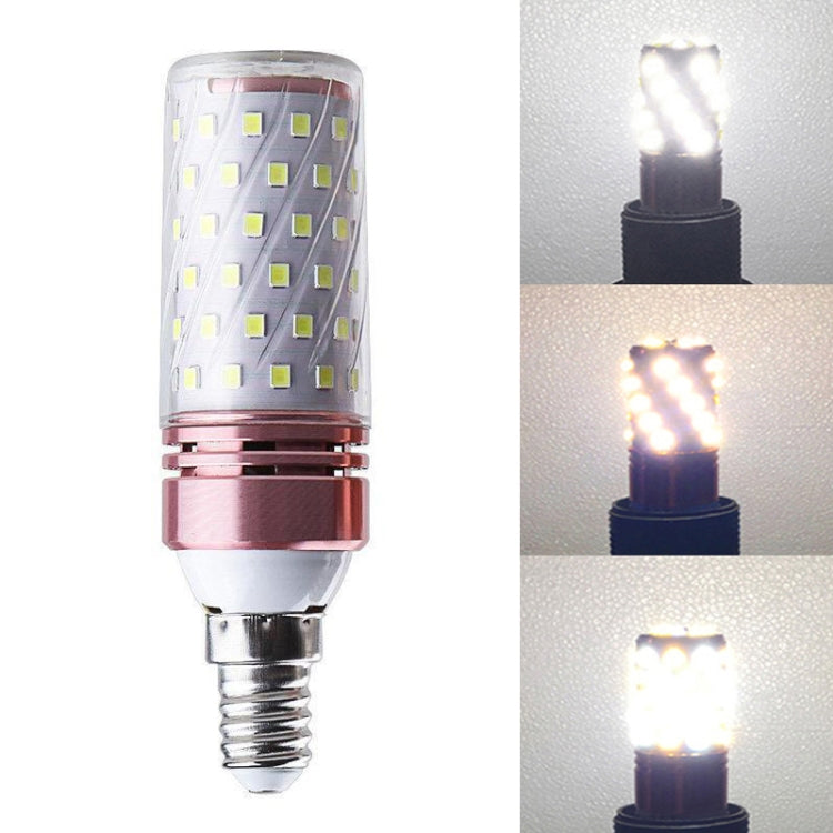 3 PCS No Flicker Corn Light Candle Bulb Screw Bulb — 12W-E14  Warm Light  Home Style